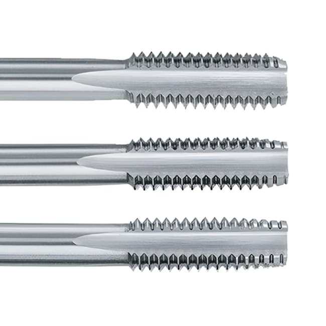 Jogo de Macho Manual Aço Liga BSW 3/4