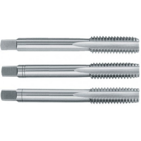 Jogo de Macho Manual Aço Liga M5x0,80mm ANSI 3 Peças HTOM101 HTOM