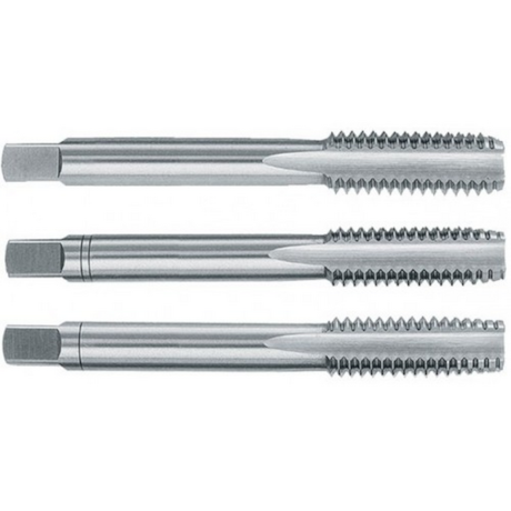 Jogo de Macho Manual Aço Liga M6x1,00mm Ansi 3pçs HTOM101 HTOM