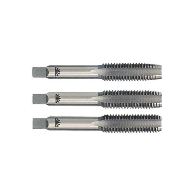 Jogo de Macho Manual Aço Liga MF12x1,50mm Ansi com 3 Peças HTOM102 HTOM-32d727de-dc0c-4fb9-a828-4cb349dafbd3