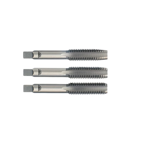 Jogo de Macho Manual Aço Liga MF20x1,50mm Ansi com 3 Peças HTOM102 HTOM