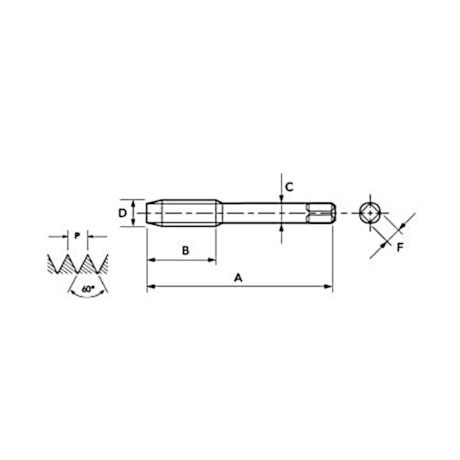 Jogo de Macho Manual HSS-E M10x1,50mm Din 13 Oxidado 3 Peças 104 OSG-046378fb-7a87-479d-afa5-364815fca2a6