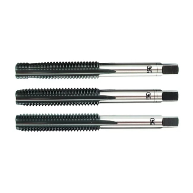 Jogo de Macho Manual HSS-E M8x1,25mm Din 13 Oxidado 3 Peças 104 OSG-53f186c6-6027-4bbb-b1bb-f092da369d1b