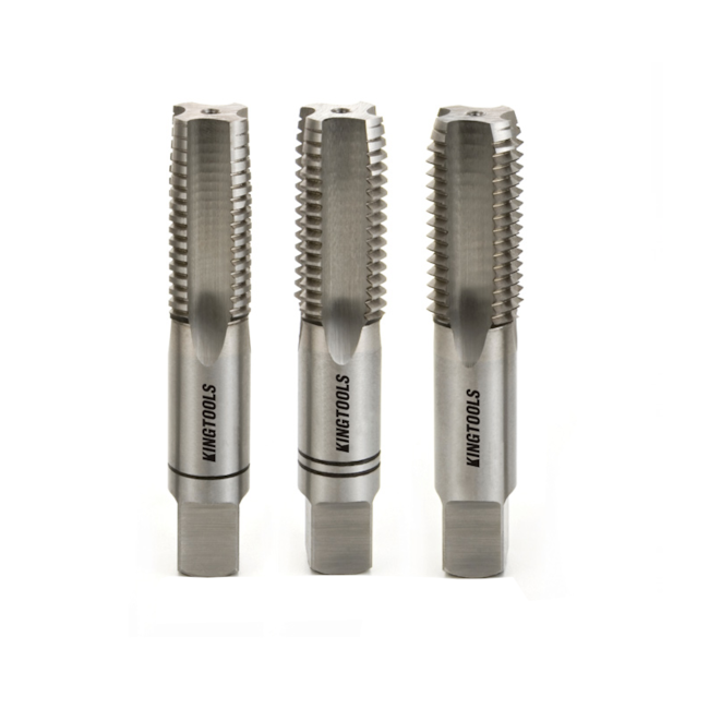 Jogo de Macho Manual HSS M M18x2.5 Din 352 3 Peças 2000 M18X2.5 (1/2/3) KINGTOOLS-6ff6ecce-1e16-4852-b712-542866ff0638