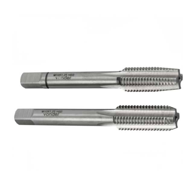 Jogo de Macho Manual HSS M10x1.25 Din 352 2 Peças 5370210125 VONDER-a4ec948c-aa84-4f49-bc9f-50cbb68cdcae