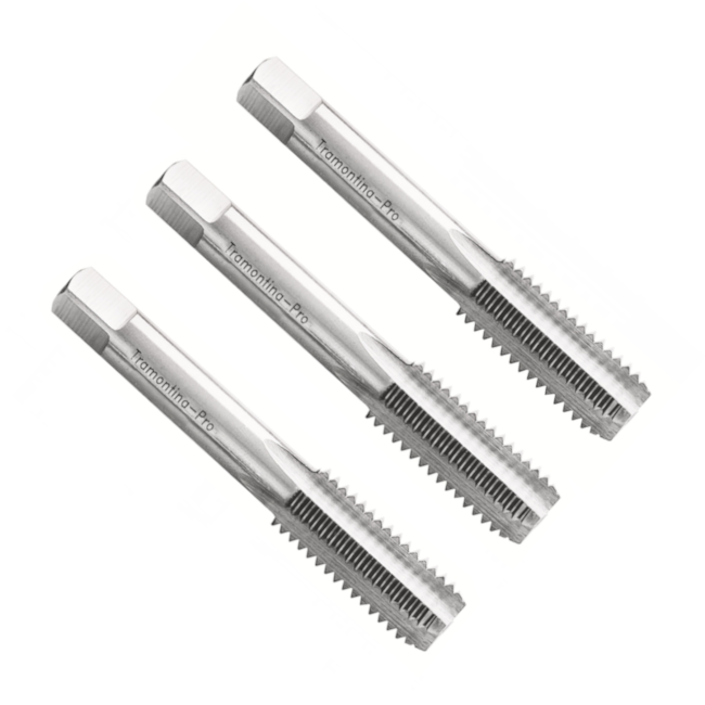 Jogo de Macho Manual HSS M10x1.5 DIN 352 3 Peças 44086010 TRAMONTINA PRO-d9a87104-da9e-4fcb-896e-88f2e8619a95