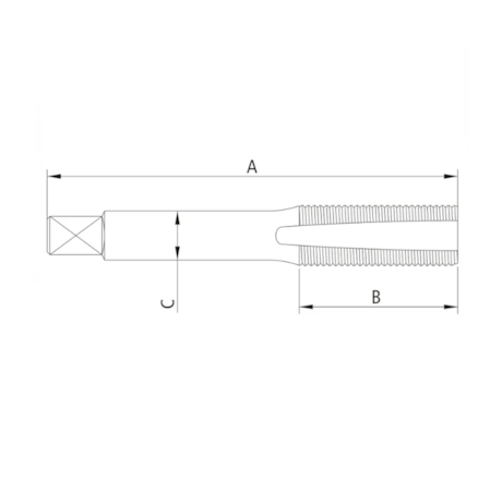 Jogo de Macho Manual HSS M10x1.5 DIN 352 3 Peças 44086010 TRAMONTINA PRO-a1518130-64ac-4ced-9c57-f908c425e56d
