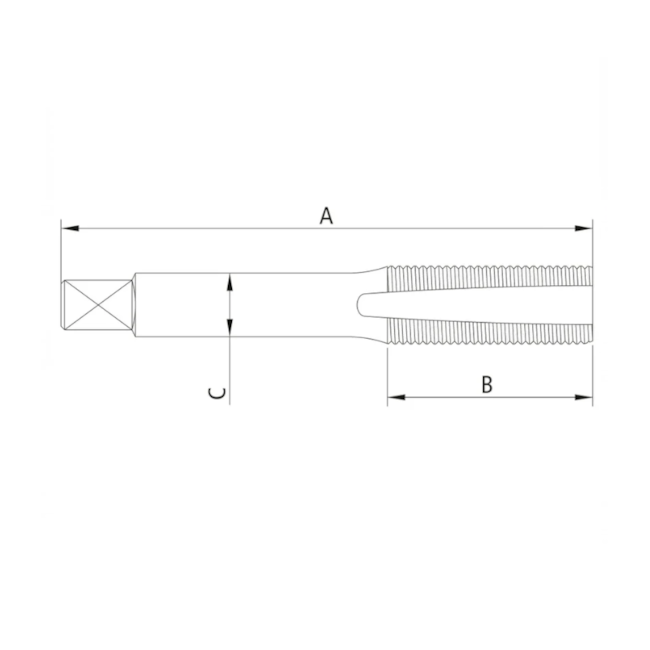 Jogo de Macho Manual HSS M10x1.5 DIN 352 3 Peças 44086010 TRAMONTINA PRO-19d1adba-66e9-4e3f-bc33-7fa0e448b08e