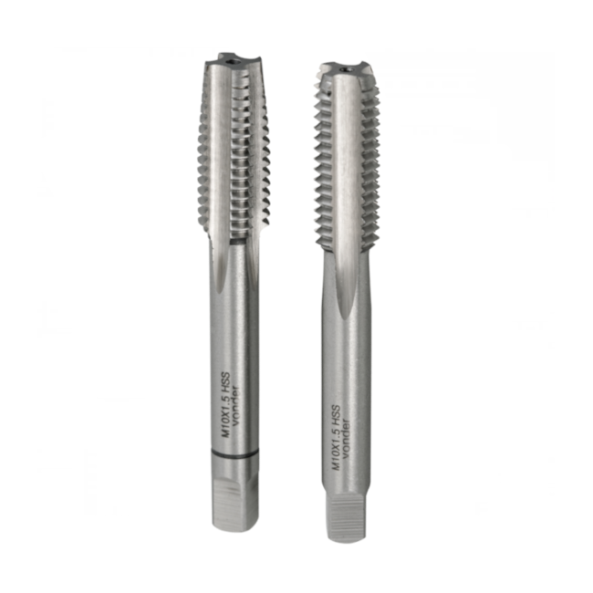 Jogo de Macho Manual HSS M10x1.50 Din 352 2 Peças 5363210000 VONDER-4789e99d-524f-48a9-8955-bbf40d1ee5a0