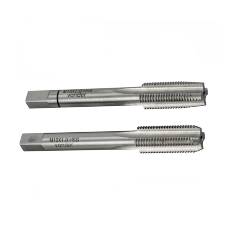 Jogo de Macho Manual HSS M10x1mm Din 352 2 Peças 5370210100 VONDER-59f33fdd-4480-4761-80b1-290e4deb8879