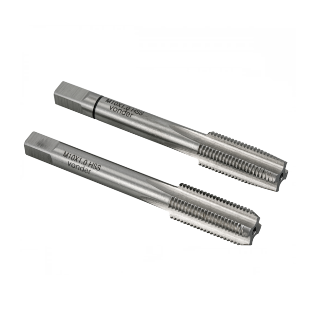 Jogo de Macho Manual HSS M10x1mm Din 352 2 Peças 5370210100 VONDER-3365e4b6-a79a-4afc-be93-1758b9330239