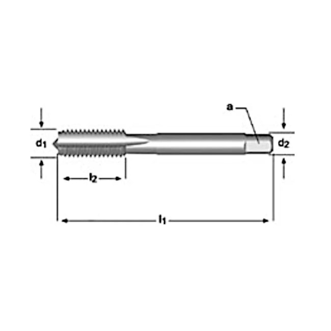 Jogo de Macho Manual HSS M12x1,75mm DIN 352 3 Peças E100M12NO8 DORMER-7963648a-f500-4c19-933d-714fe1a6c64d