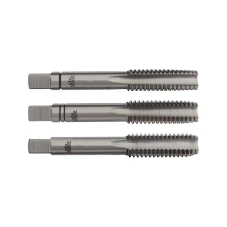 Jogo de Macho Manual HSS M14x2,00mm Din 352 3 Peças HTOM101 HTOM