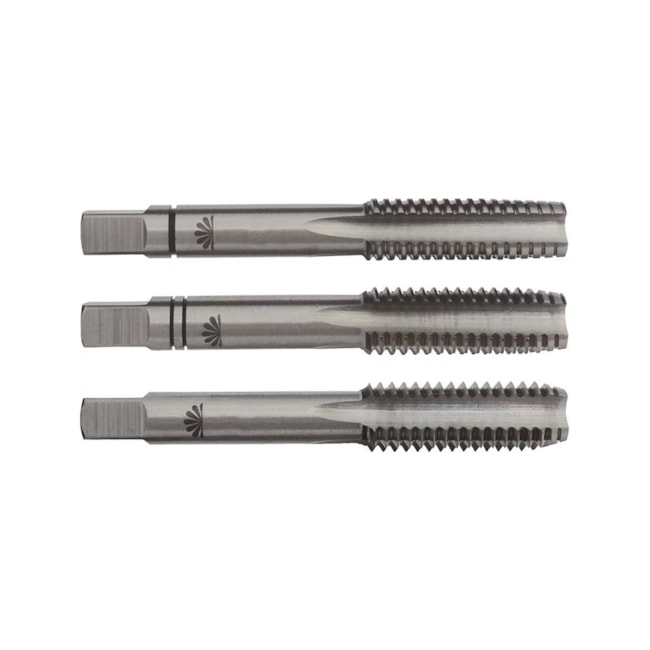 Jogo de Macho Manual HSS M14x2,00mm Din 352 3 Peças HTOM101 HTOM-71c2cc59-afe7-4b04-a103-fbda6a0e8571