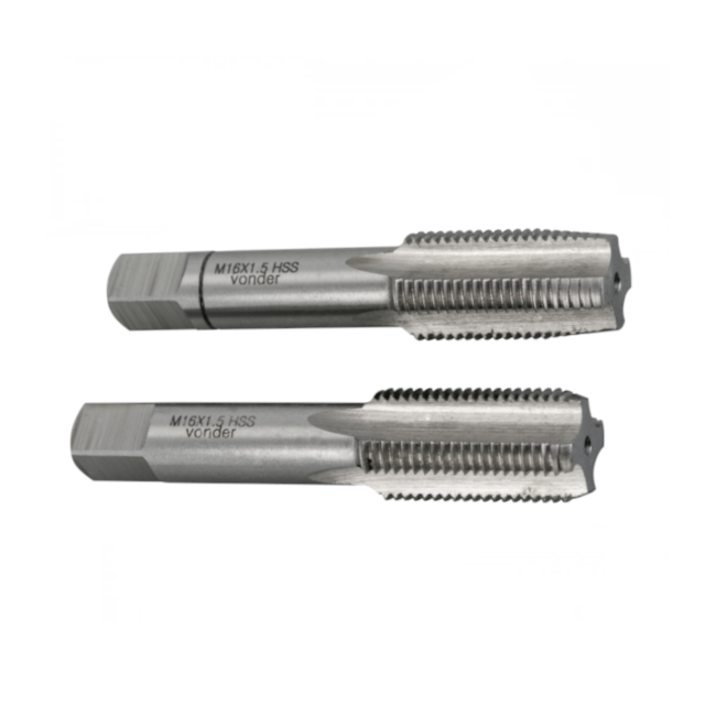 Jogo de Macho Manual HSS M16x1.5 Din 352 2 Peças 5370216150 VONDER-009eb50a-ffaa-4f00-8385-b26c361e3f66