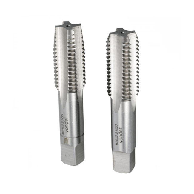 Jogo de Macho Manual HSS M20x2.5 Din 352 2 Peças 5363220000 VONDER-358899cc-4d5d-4587-a22c-6b0e64e270bc
