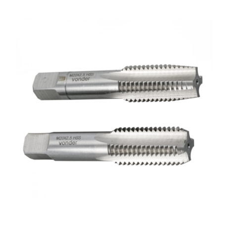 Jogo de Macho Manual HSS M20x2.5 Din 352 2 Peças 5363220000 VONDER-f270155c-a9d4-49f3-a06d-b528fe07ce16