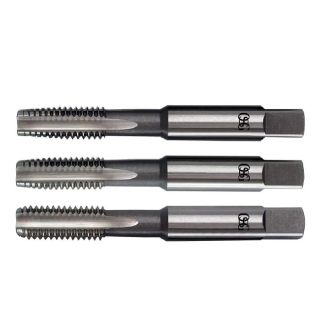 Jogo de Macho Manual HSS M39x4,00mm Din352 de 3 Peças 101 OSG-f1ad698b-5986-4482-8897-0643487af31f
