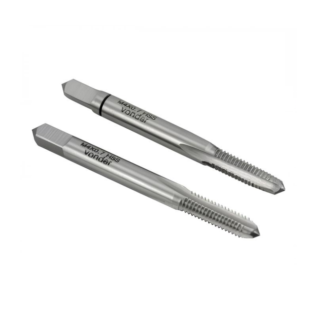 Jogo de Macho Manual HSS M4x0.70mm Din 352 2 Peças 5363204000 VONDER-94a7539c-2664-4cee-9dd9-88ad94687f0c