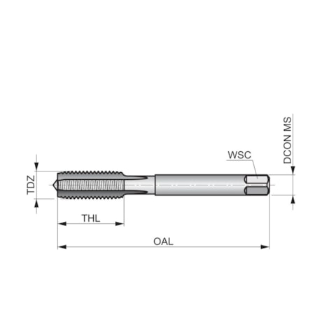 Jogo de Macho Manual HSS M6 x 1 DIN352 com 2 Machos (1º e 3º) E100M6NO9 DORMER-f052c6a6-c2d6-4e6d-af59-44b9f550b9a4