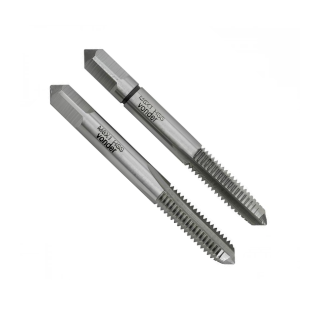 Jogo de Macho Manual HSS M6x1.00mm Din 352 2 Peças 5363206000 VONDER-a4c8f33c-f2af-4dc0-957e-a92891b42ea0