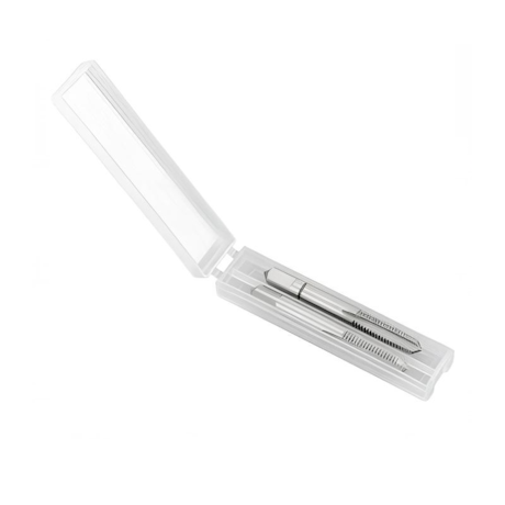 Jogo de Macho Manual HSS M6x1.00mm Din 352 2 Peças 5363206000 VONDER