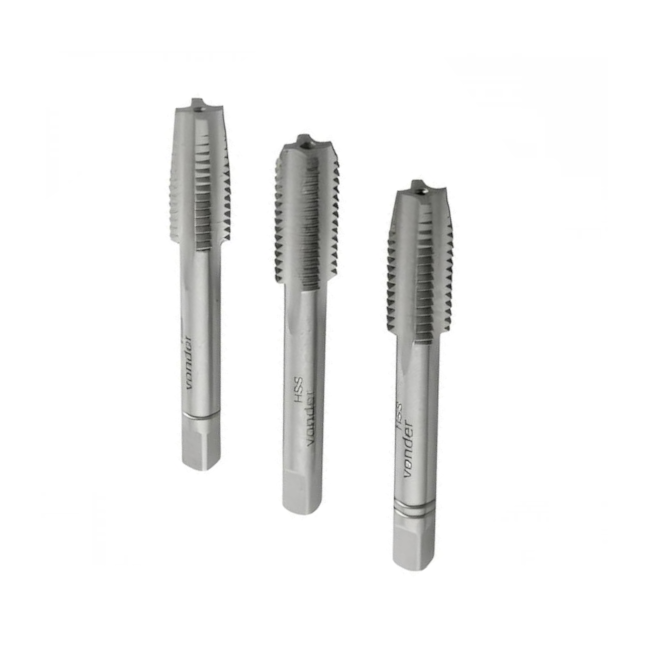 Jogo de Macho Manual HSS M6x1.00mm Din 352 3 Peças 5363306000 VONDER-8da0316c-0e27-4b34-a8c7-49863aaf6dfb