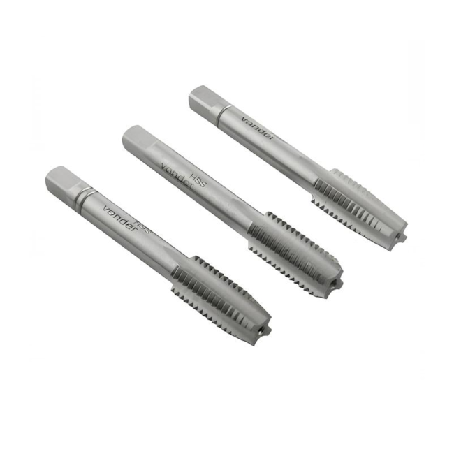 Jogo de Macho Manual HSS M6x1.00mm Din 352 3 Peças 5363306000 VONDER-7648c32c-cdf6-42ee-87ce-71fb8c33132f