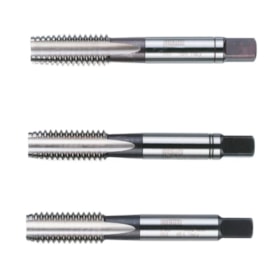 Jogo de Macho Manual HSS M6x1,00mm Din 352 3 Peças E100M6NO8 DORMER 
