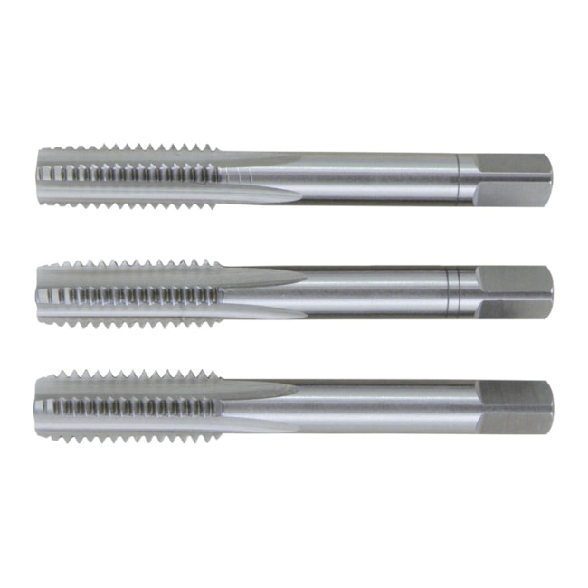 Jogo de Macho Manual HSS M6x1,00mm Din 352 com 3 Peças 29120 HT101 HT-8e6c4d59-5f64-4817-9253-0217bfbf1112