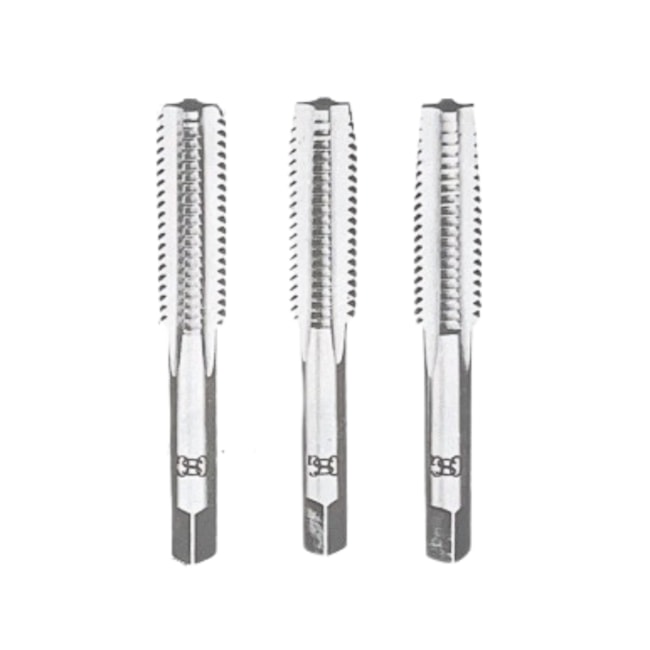 Jogo de Macho Manual HSS M6X1.0mm ANSI Aço Rápido com 3 Peças 101A OSG-64721478-2268-41b2-a255-8d07d2754570