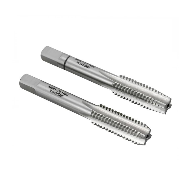 Jogo de Macho Manual HSS M8x1.25mm Din 352 2 Peças 5363208000 VONDER-d42a5d67-4e4e-41a0-83d4-e1774b9becd1