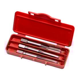 Jogo de Macho Manual HSS M8x1.25mm DIN 352 3 Peças E100 DORMER