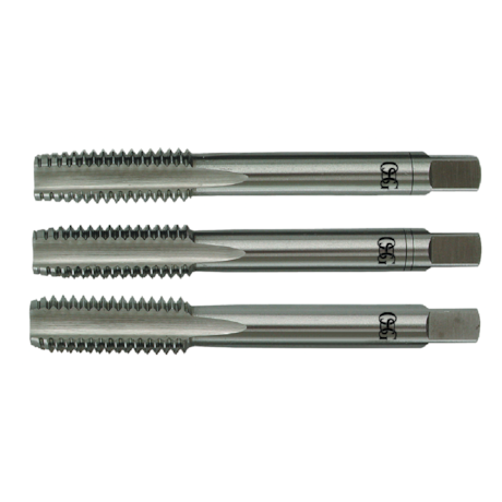 Jogo de Macho Manual HSS M8x1,25mm Din 352 Esquerdo 3pçs 101 OSG