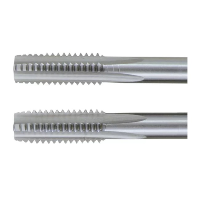 Jogo de Macho Manual HSS MF10x1,25mm Din 2181 2pçs HT102 HT-5f111d05-323c-445b-8923-1613ec6db827