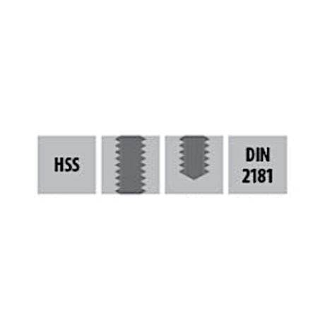 Jogo de Macho Manual HSS MF20x1,50mm Din 2181 2 Peças 102 OSG-135e62d0-8a1b-4ba8-b87d-a3a7081cfc77