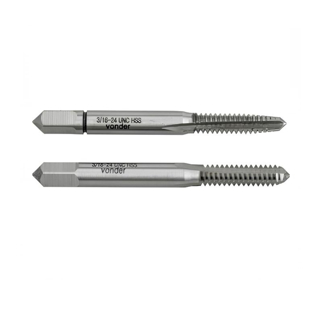 Jogo de Macho Manual HSS UNC 3/16