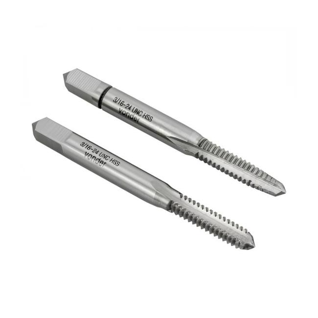 Jogo de Macho Manual HSS UNC 3/16