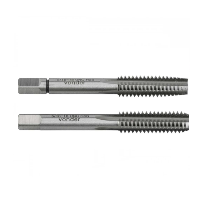 Jogo de Macho Manual HSS UNC 5/16