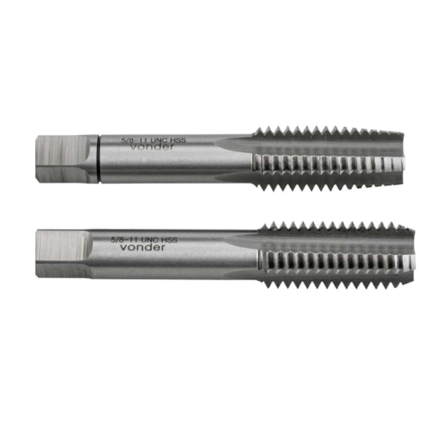 Jogo de Macho Manual HSS UNC 5/8