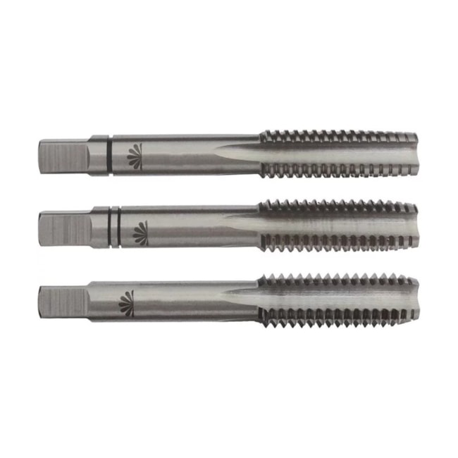 Jogo de Macho Manual HSS UNC NR 8x32FPP Din 351 3 Peças HTOM100A HTOM-01d5713e-50d4-451e-bbe0-b9cfb3fb2ead