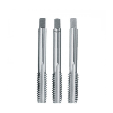 Jogo de Macho Manual M12 1.75mm 3 Peças HTOM101 HTOM-417b33eb-e21c-4623-b750-f3883ad07ecc