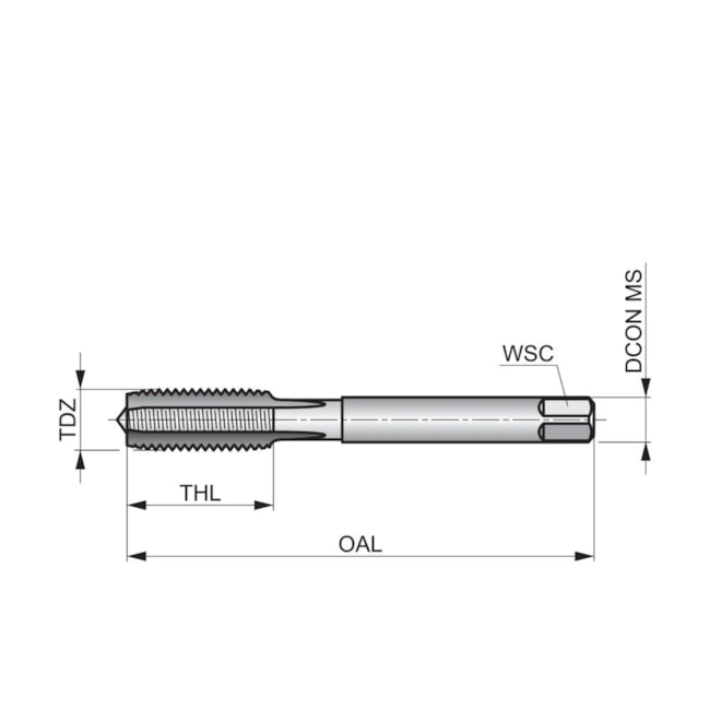 Jogo de Macho Manual M22 x 2.5 DIN352 com 3 Peças E100M22NO8 DORMER-b815b2f9-04d5-4bae-976c-b97a448d4a49