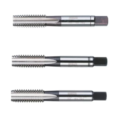 Jogo de Macho Manual M4x0,70mm HSS DIN 352 3 Peças E100M4NO8 DORMER-32f1eee1-6145-487a-9995-5e137fc357ae
