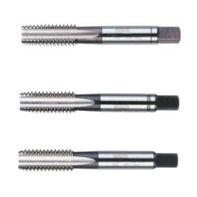 Jogo de Macho Manual M4x0,70mm HSS DIN 352 3 Peças E100M4NO8 DORMER