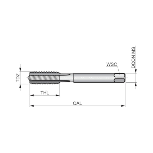 Jogo de Macho Manual Reto MF 12x1.5 DIN2181 2 Peças E105M12X1.5NO9 DORMER-f43c97bd-6355-4215-a987-4447291932d9