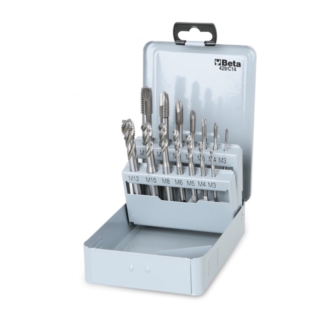 Jogo de Macho Máquina HSS-Co Ph/Ch M3 a M12 14 Peças 429/C14 BETA-d2931eba-a250-4fc9-9b1d-0dba78cd1651