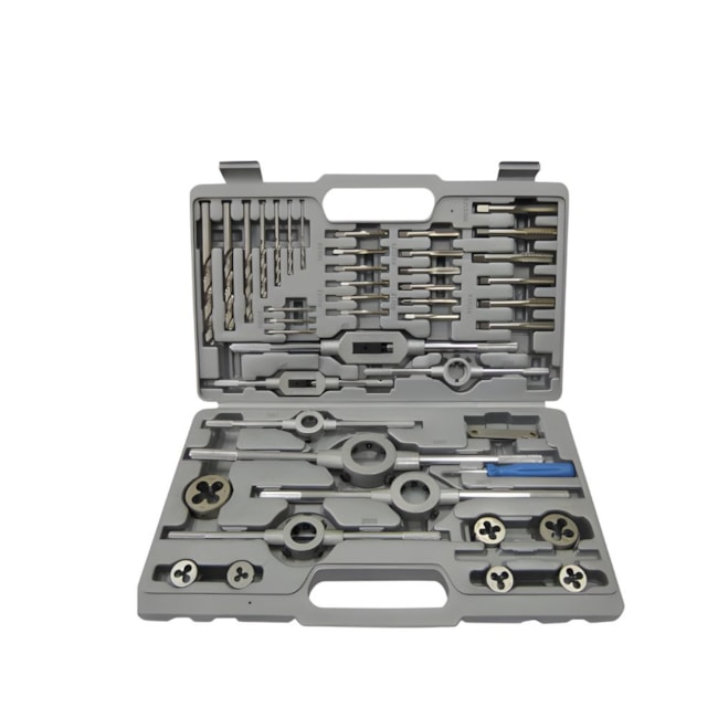 Jogo de Machos/Cossinete HSS 3 a 12mm com 44 Peças 94,0001 ROCAST-0388049b-79a6-44e7-905a-e591e79b786a