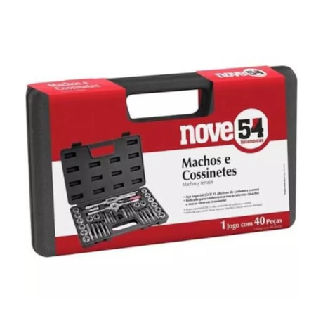 Jogo de Machos e Cossinetes 40 Peças 5399040000 NOVE54-4c736f6d-beb8-473e-8e87-6631703f4073