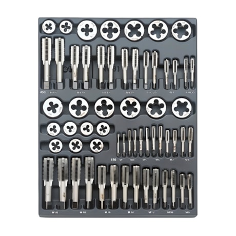 Jogo de Machos e Cossinetes com 60 Peças em Módulo Plástico T270 BETA-a0861e74-7636-46f4-9572-425d320d0254